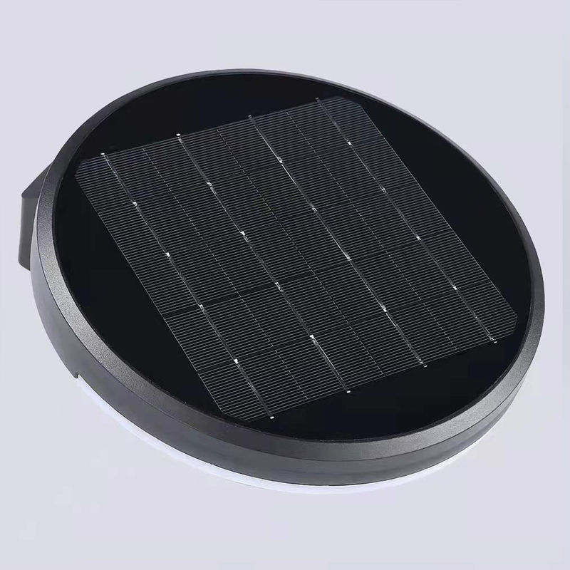 چراغ دیواری ضد آب با انرژی خورشیدی در فضای باز LED IP66 با سنسور حرکت PIR