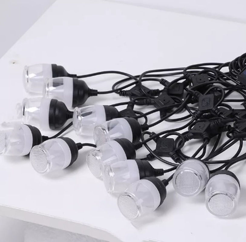 LED Solar Decorations Outdoor RGB Light Party Pasio حیاط خلوت کافه ضد آب IP65