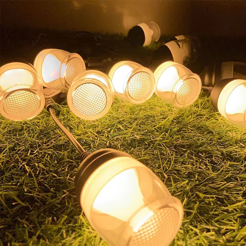 جشن کریسمس خورشیدی تزئینی در فضای باز چراغ PVC ABS جشن تعطیلات