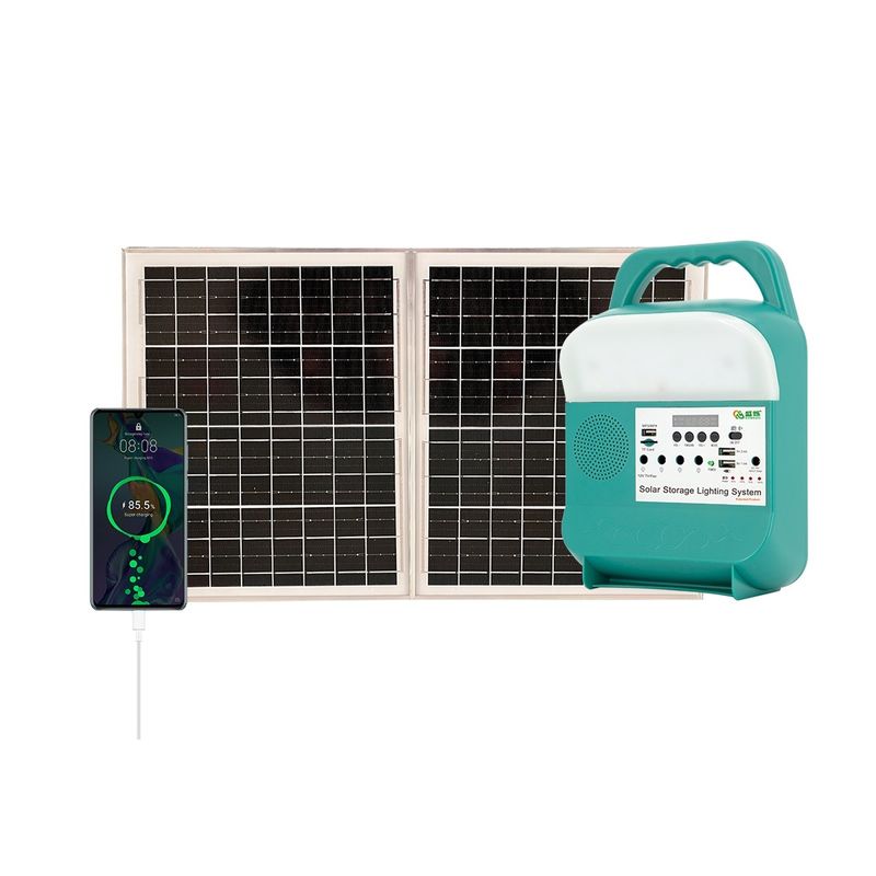 انرژی سیستم های خورشیدی قابل حمل همه در یک Offgrid برای خانه انرژی کوچک 7000K
