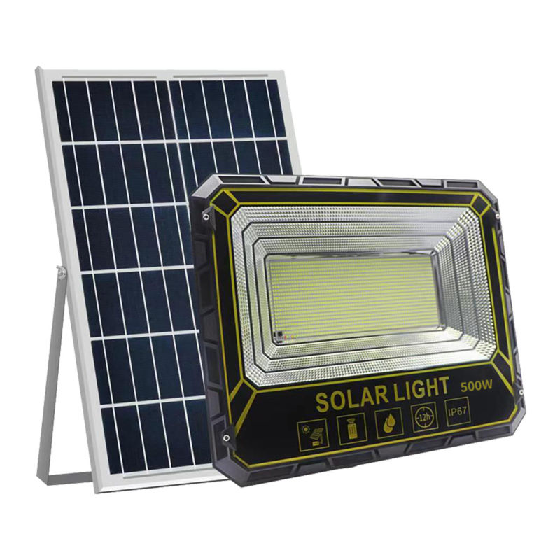 سنسور سیلاب دیواری خورشیدی 300 وات 600 وات حسگر ضد آب باغی LED DC 6 ولت