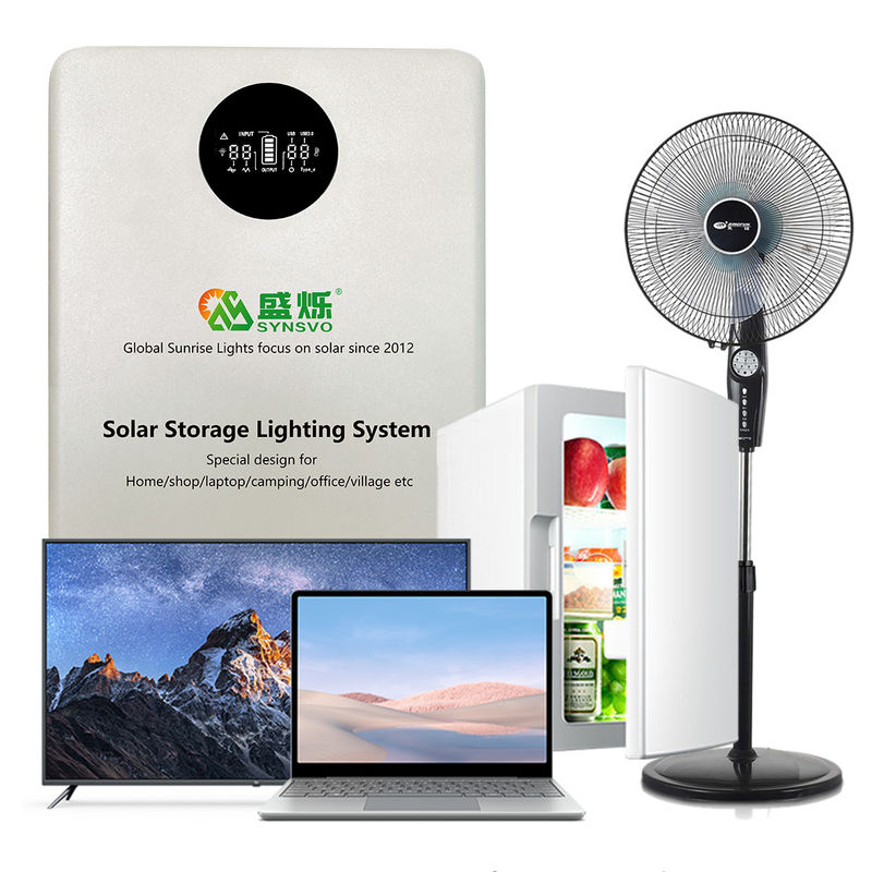 سیستم ذخیره انرژی PV 150W باتری 12.8V 20AH برای سوله های گاراژ کمپینگ