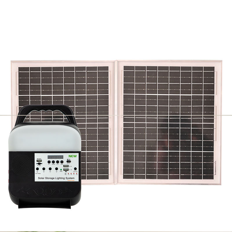 پنل خورشیدی 45 واتی IP65 خورشیدی LED چراغ خانه مواد ABS -20℃-60℃ دمای کاری نیروگاه های قابل حمل خورشیدی