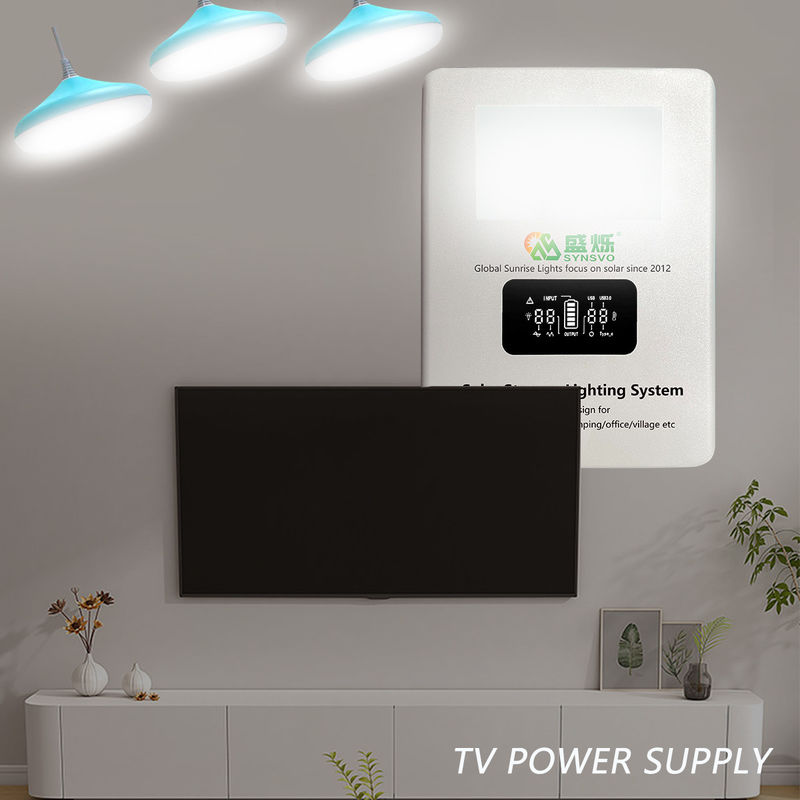 مولد برق خورشیدی قابل حمل 40W/60W 16V سیستم انرژی پنل خورشیدی Lithium Lifepo4