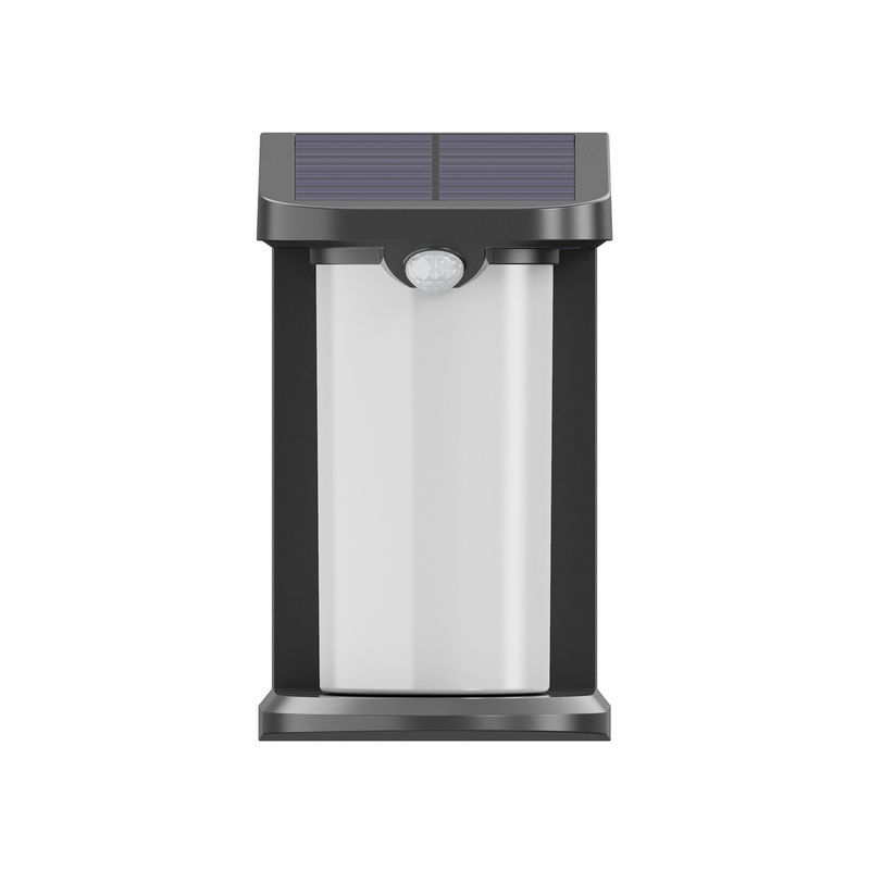 نور دیواری LED خورشیدی سنسور حرکت بیرونی -5 - 50°C 80 Ra سنسور حرکت امنیتی LED