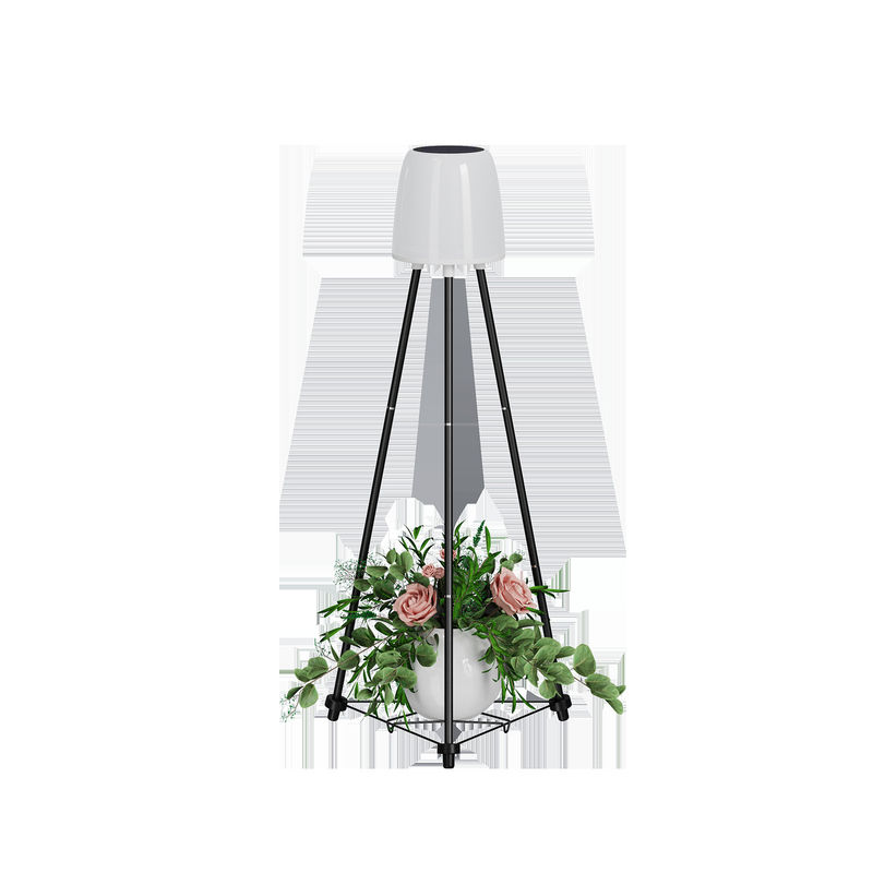 چراغ های تزئینی خورشیدی سیلیکون تک کریستال 30lm 5v / 1.2w برای تزئینات باغ