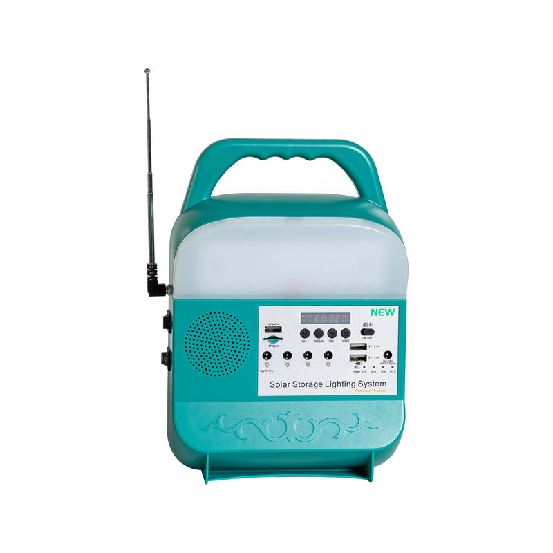 سیستم روشنایی خورشیدی LED قابل حمل با انرژی 45W 16V