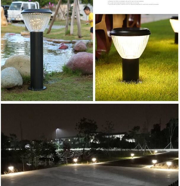 چراغ LED خورشیدی باغ ضد آب 5 وات برای مسیر باغ پاسیو درایو وی در محوطه بیرونی