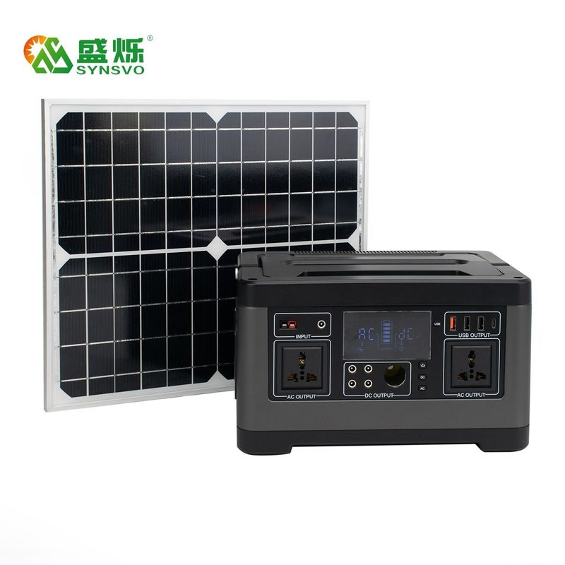 ژنراتور خورشیدی 500w 1000w سیستم برق خورشیدی سیستم برق پانل خورشیدی با اینورتر