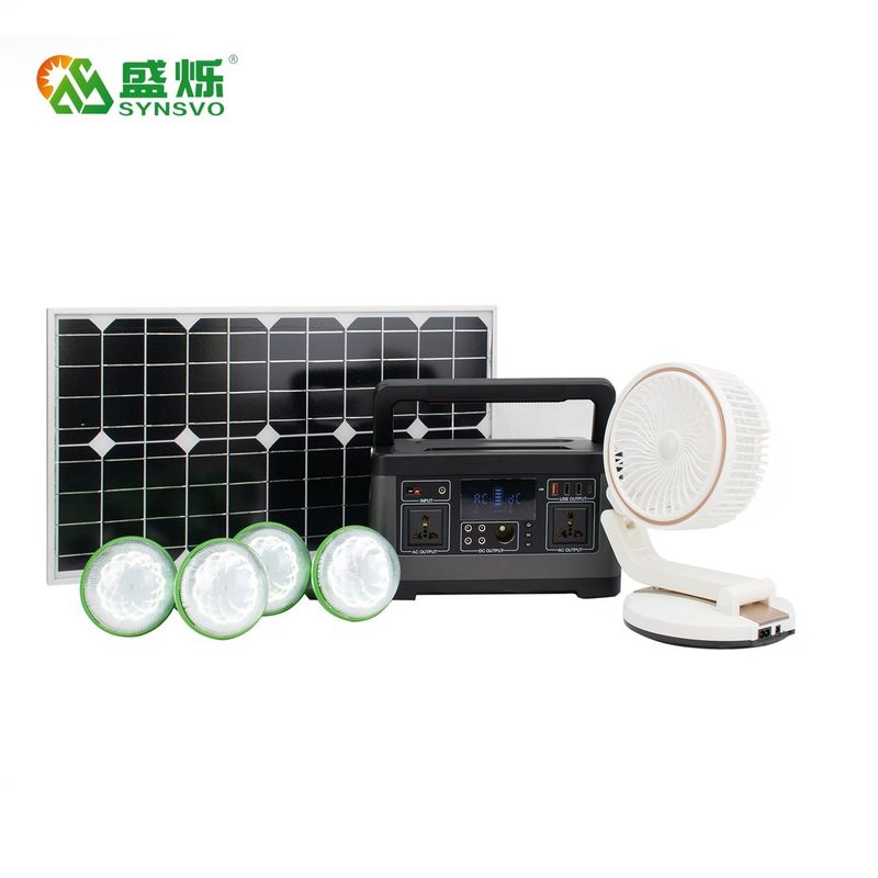 ژنراتور خورشیدی 500w 1000w سیستم برق خورشیدی سیستم برق پانل خورشیدی با اینورتر