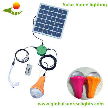 کیت چراغ LED پانل خورشیدی 6 واتی 6 ولتی Global Sunrise 11 ساعت تا 30 ساعت کار