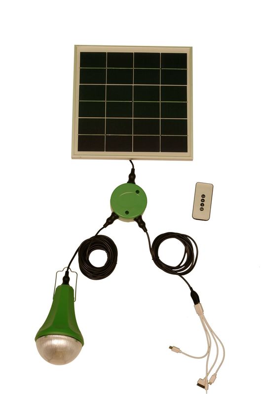 کیت چراغ LED پانل خورشیدی 6 واتی 6 ولتی Global Sunrise 11 ساعت تا 30 ساعت کار