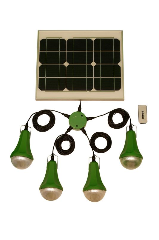 کیت چراغ LED پانل خورشیدی 6 واتی 6 ولتی Global Sunrise 11 ساعت تا 30 ساعت کار