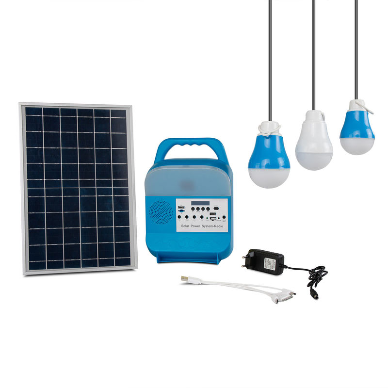 دکمه کنترل را فشار دهید Solar Portable Light AC Adapter Indoor 5000K-6000K SRE-585