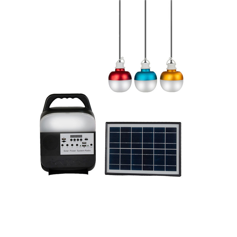 چراغ های کمپینگ خورشیدی LED IP55 DC15V چراغ های ماهیگیری خورشیدی 49.5*40.5*46 سانتی متر