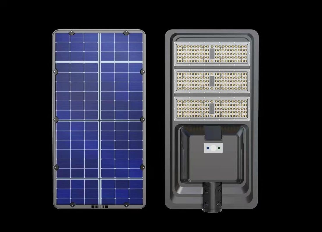 چراغ خیابانی OEM All In One Solar Street 300w 400W 500W چراغ سنسور خورشیدی