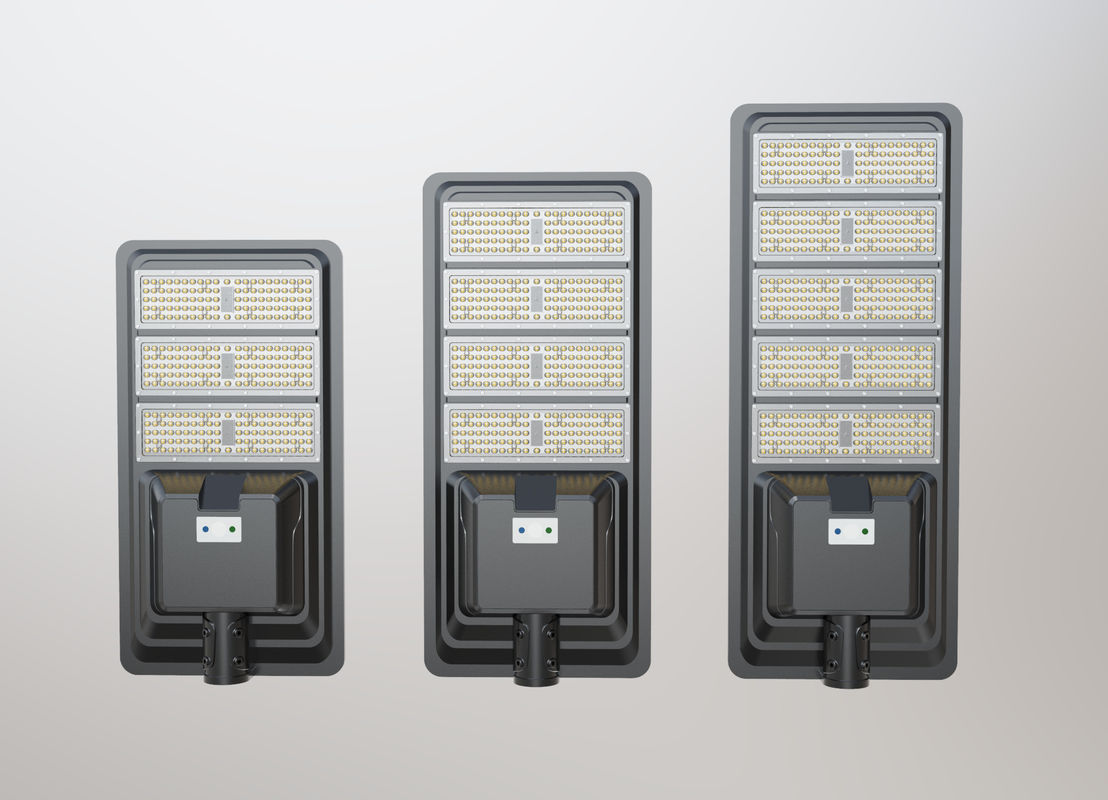 چراغ خیابانی OEM All In One Solar Street 300w 400W 500W چراغ سنسور خورشیدی