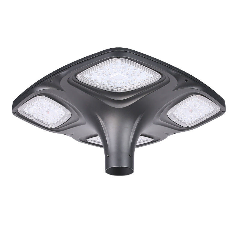 چراغ خیابانی خورشیدی آلومینیومی ریخته گری IP65 چراغ های باغ خورشیدی UFO 40 واتی