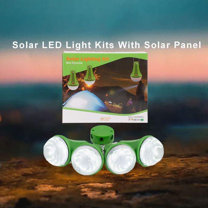 چراغ دیواری خورشیدی با 4 لامپ چین عمده فروشی LED انبار نور خورشیدی sRE-98G-4
