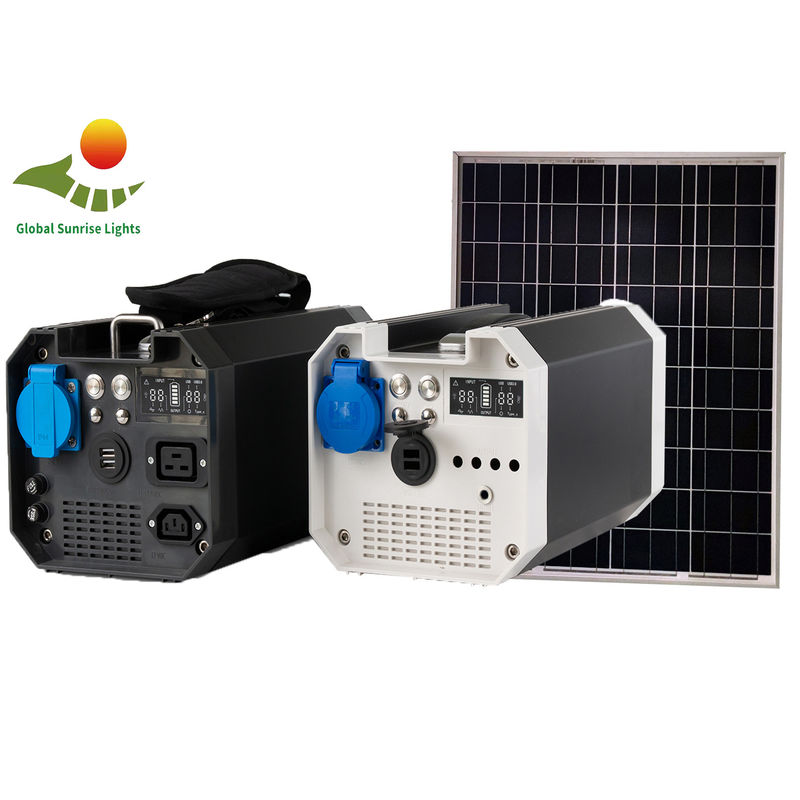 مولد برق خورشیدی کوچک قابل حمل 99.9% MPPT 500W با پنل خورشیدی