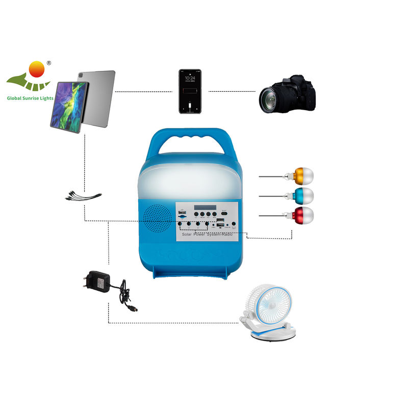 China Solar Home Kit Light تولید حرفه ای طراحی جدید سیستم نور خورشیدی نیروگاه خورشیدی قابل حمل