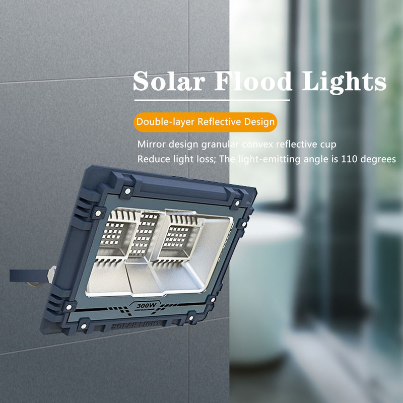 چراغ بیلبورد خورشیدی در فضای باز IP65 200w 300w 500w 800w RGB LED چراغ نقطه ای خورشیدی