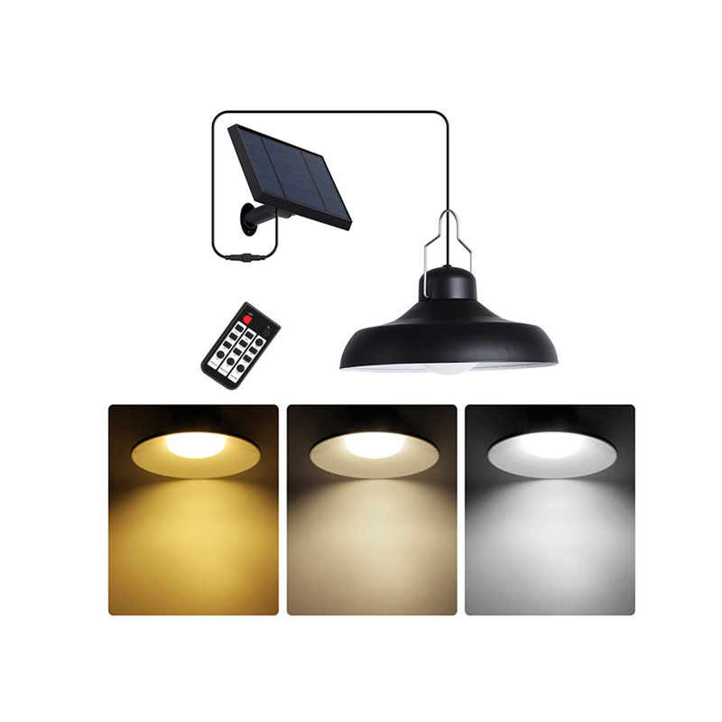 کیت نور خورشیدی سوله LED کار 6500K برای لامپ باغ خورشیدی حیاط کمپینگ