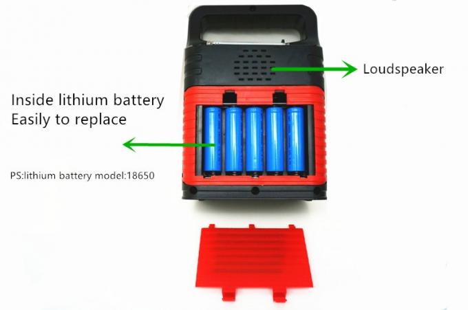 سیستم نور خورشیدی 10 وات تجاری ODM از 8 تا 30 ساعت 6