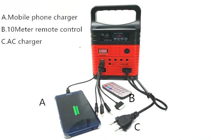 سیستم نور خورشیدی 10 وات تجاری ODM از 8 تا 30 ساعت 7
