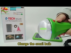 سیستم روشنایی خانه خورشیدی LED 5V 5200mah 300lm می تواند تلفن های همراه 99G-1 را شارژ کند