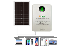 SRE918 ROHS سیستم ذخیره انرژی PV ژنراتور 150W 300W با ایستگاه برق لیتیومی پنل خورشیدی